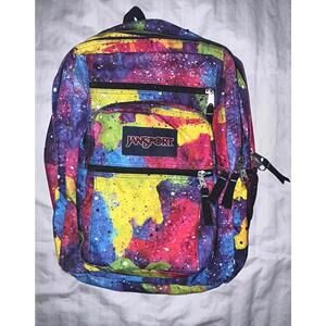 JanSport Tie Dye Splatter Paint Backpack